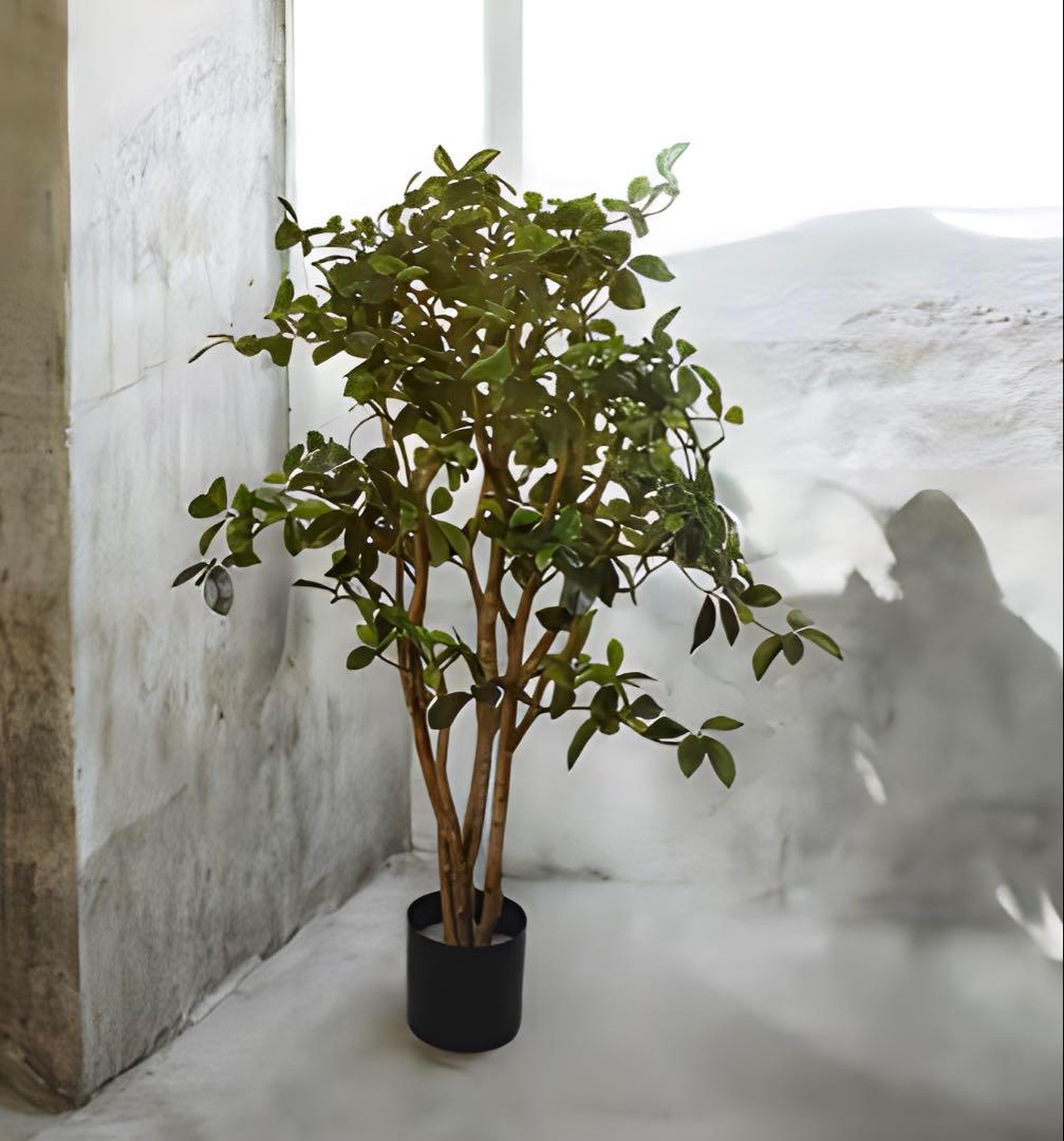 光触媒　人工観葉植物　ウォールグリーン　フェイクグリーン　ガジュマルツリー130