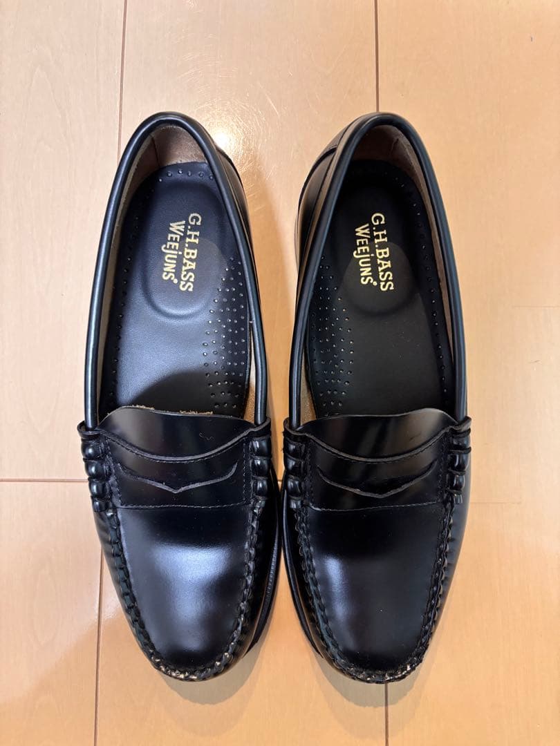 G.H. Bass ブラック ローファー UK7/US6