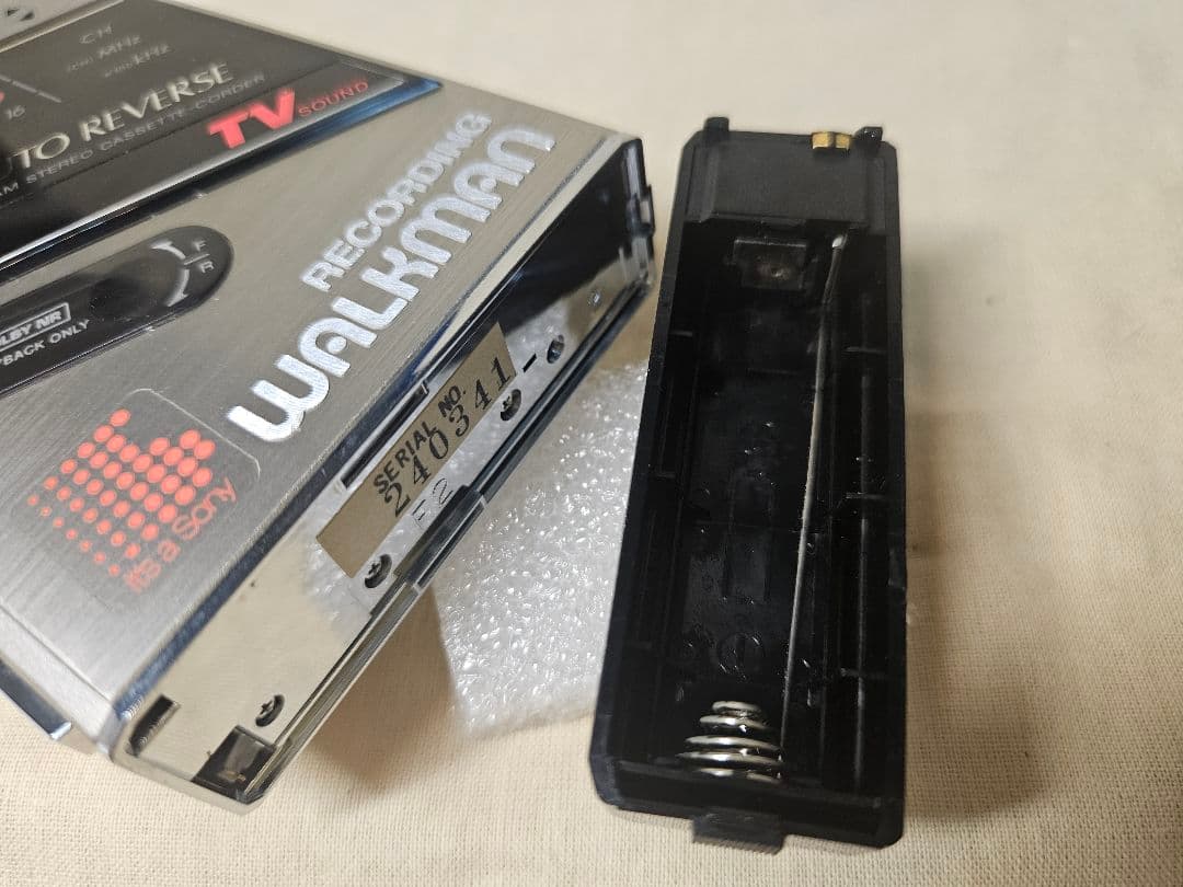 整備済み動作美品 WM-F202 カセットウォークマン　ポータブルプレイヤー