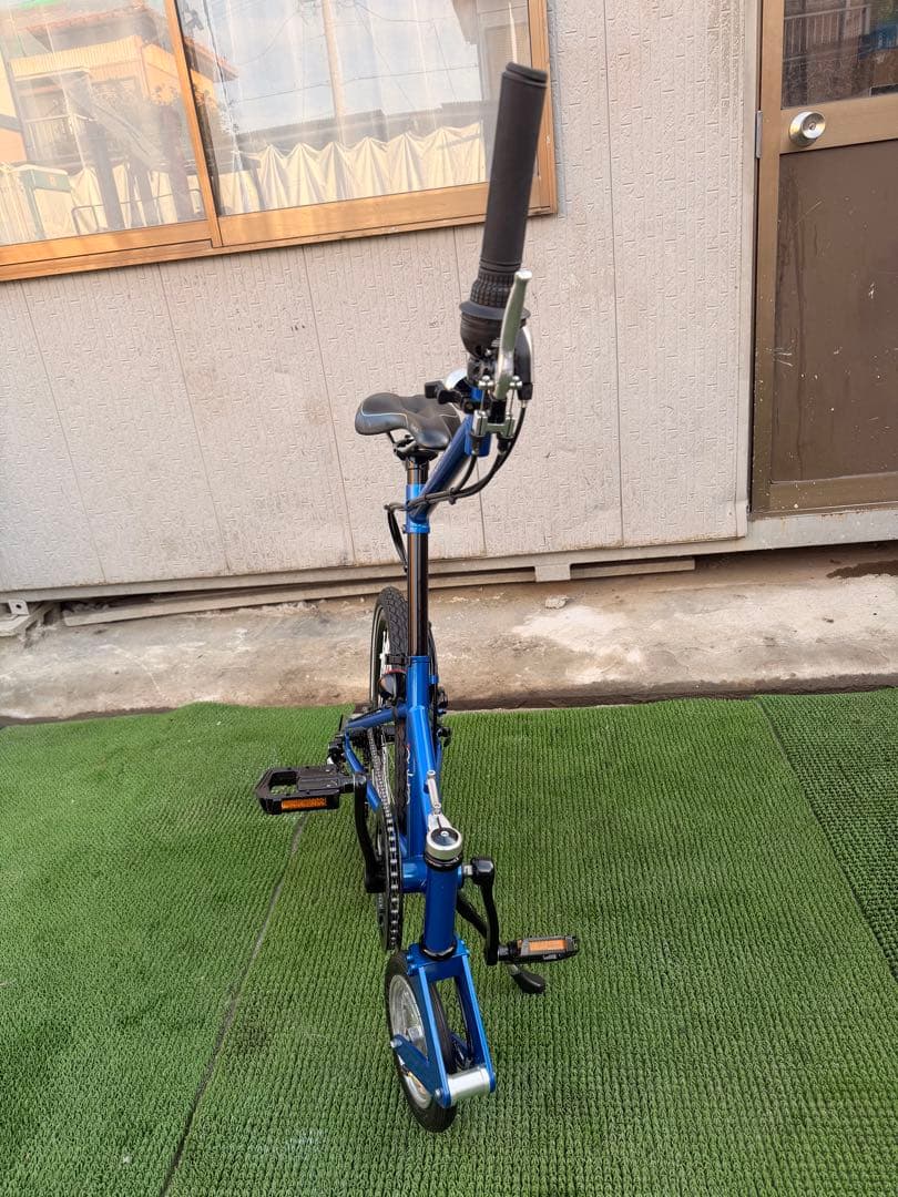 outre アウトレ 自転車 1.5輪車 ONE POINT FIVE ブルー