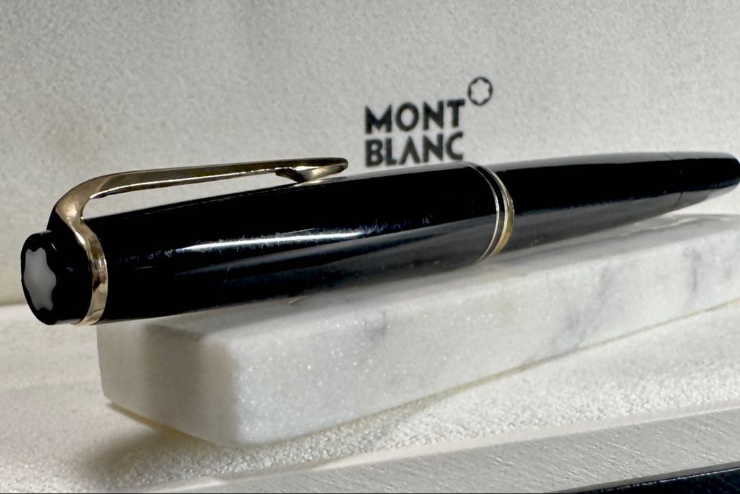 【極美品】モンブラン NO22万年筆 1960s ブラック F細字