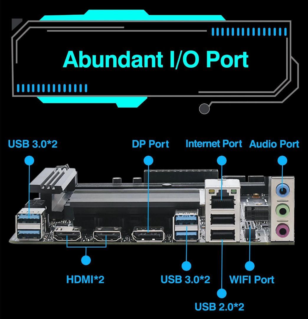 マザーボード ERYING MoDT i9-13980HX MicroATX DDR4