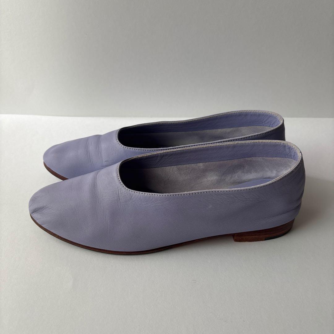 マルティニアーノ MARTINIANO 37 ラベンダー フラットシューズ
