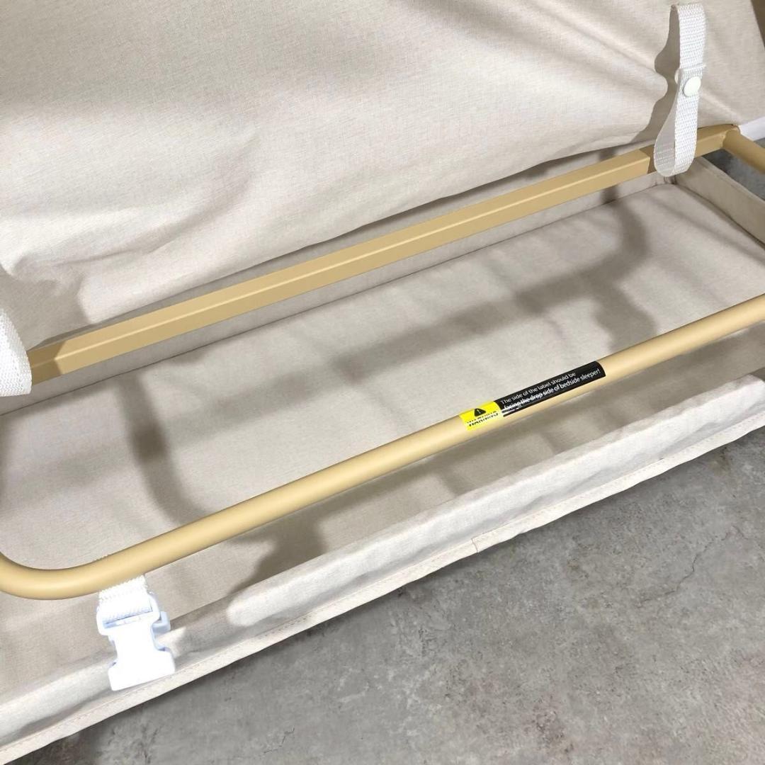 美品 折りたたみ HZDMJ ベビーベッド ゆりかご 添い寝 プレイヤード