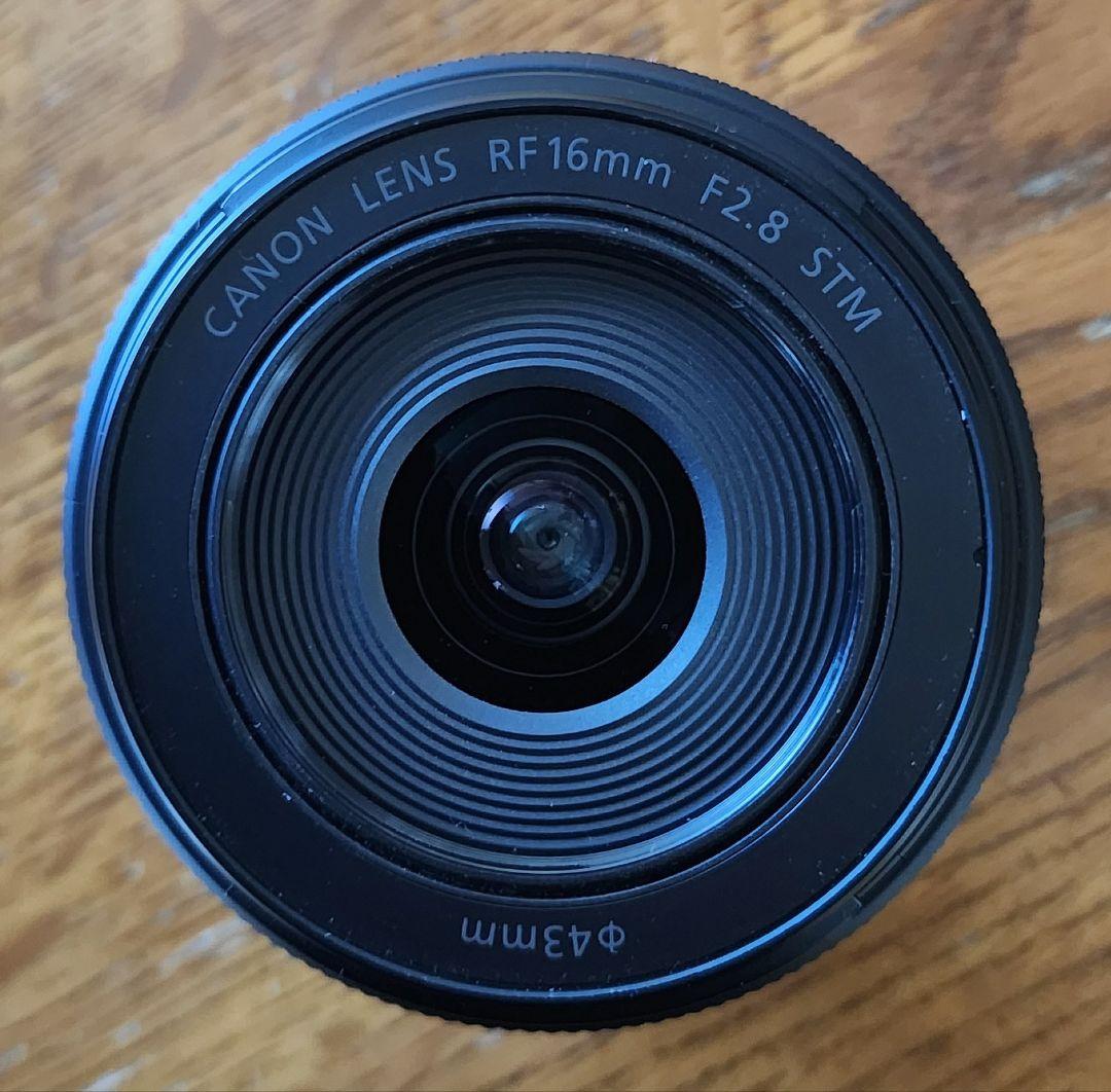 Canon RF16mm F2.8 STM レンズ