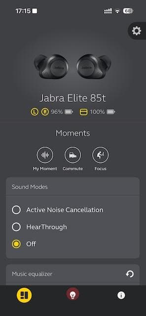 Jabra Elite 85t グレー 完動品