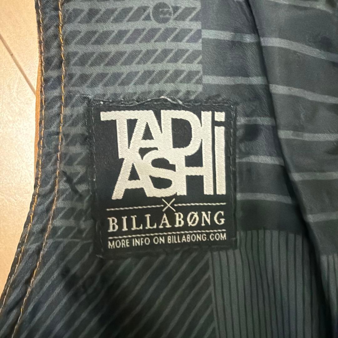 BILLABONGビラボン ビブパンツ サイズM 布施忠シグネチャーモデル