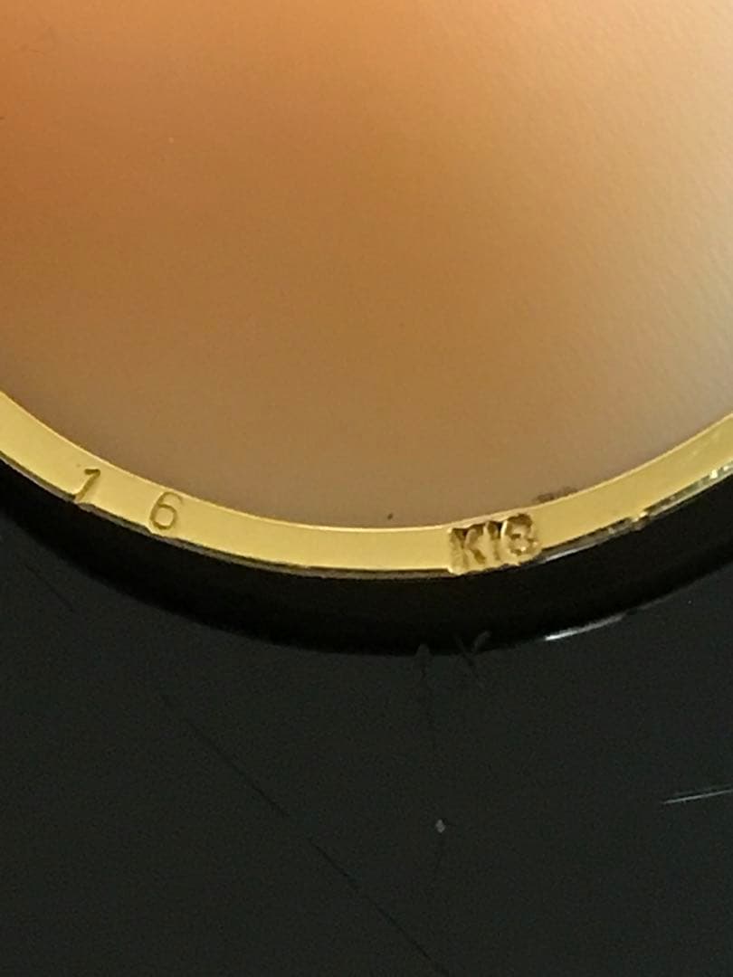 人気商品、激レアなk18作家のカメオ、ブローチ、トップ