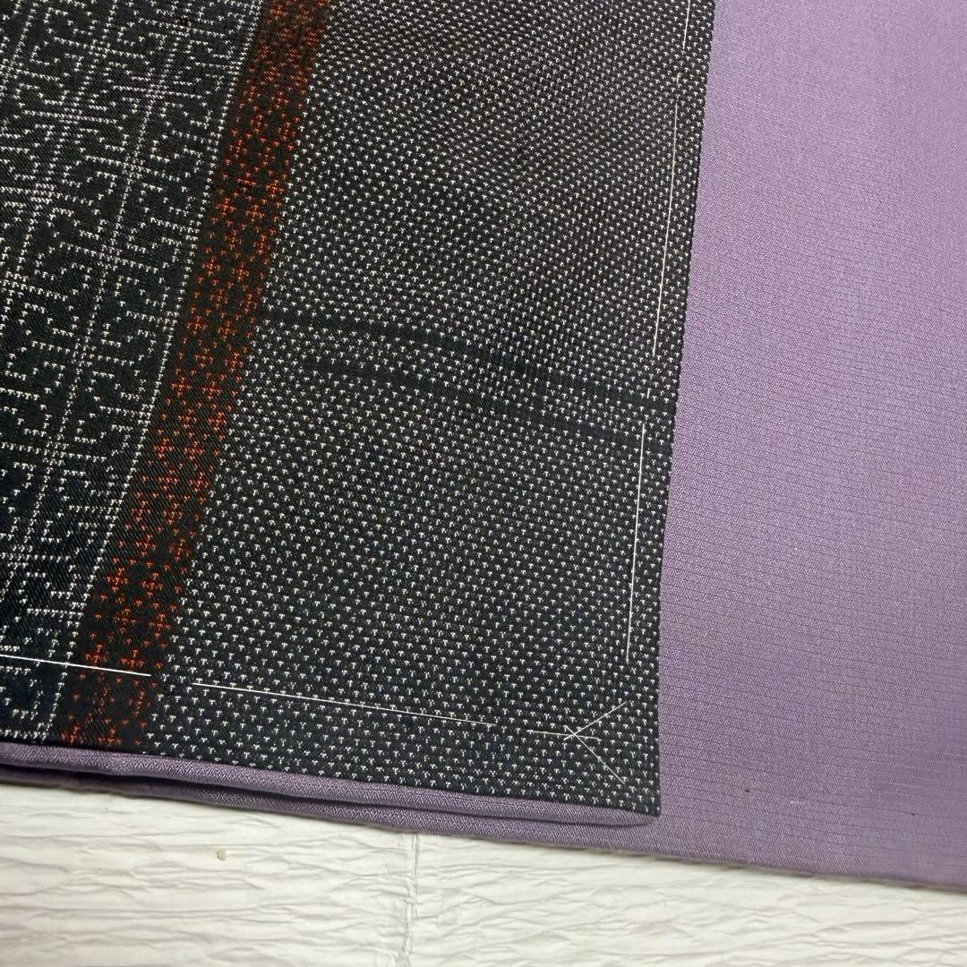 未使用　しつけ付　本場大島紬　トールサイズ　ゆったり　正絹