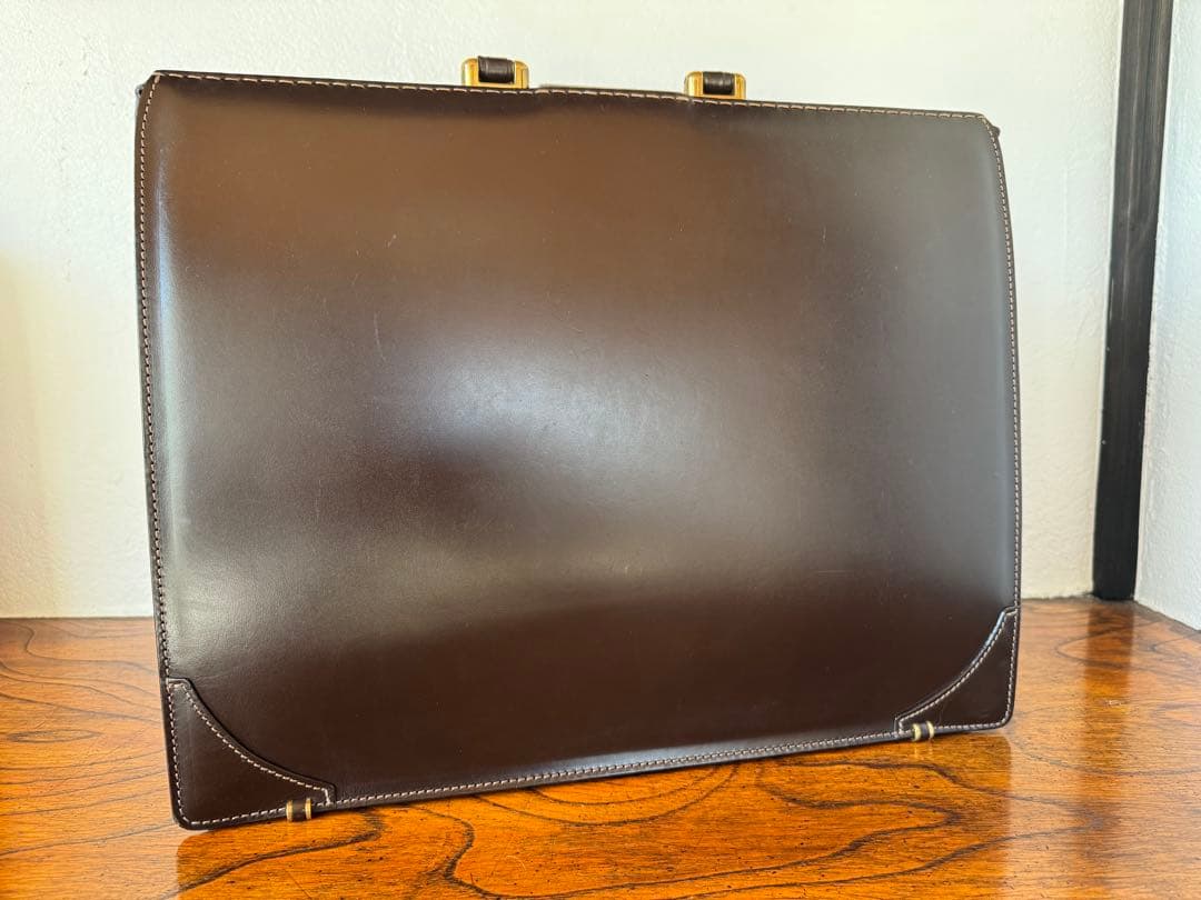 【コニタン様用】廃盤　土屋鞄　細マチ　ダレスバッグ