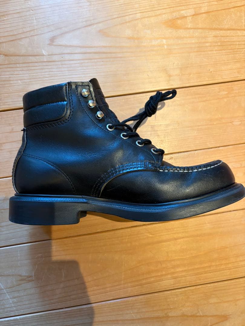 キムタク90s 羽タグREDWING8133 8E美品スーパーソールさんタク