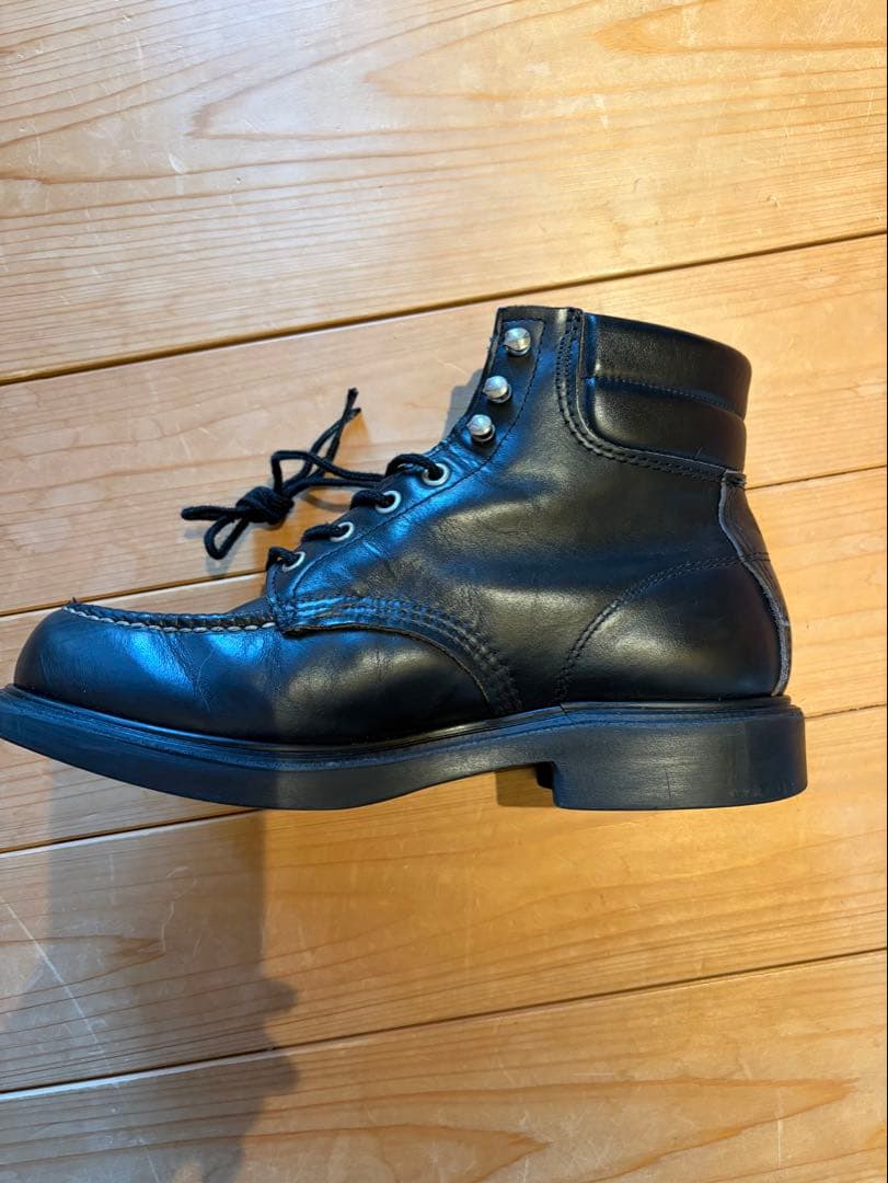 キムタク90s 羽タグREDWING8133 8E美品スーパーソールさんタク