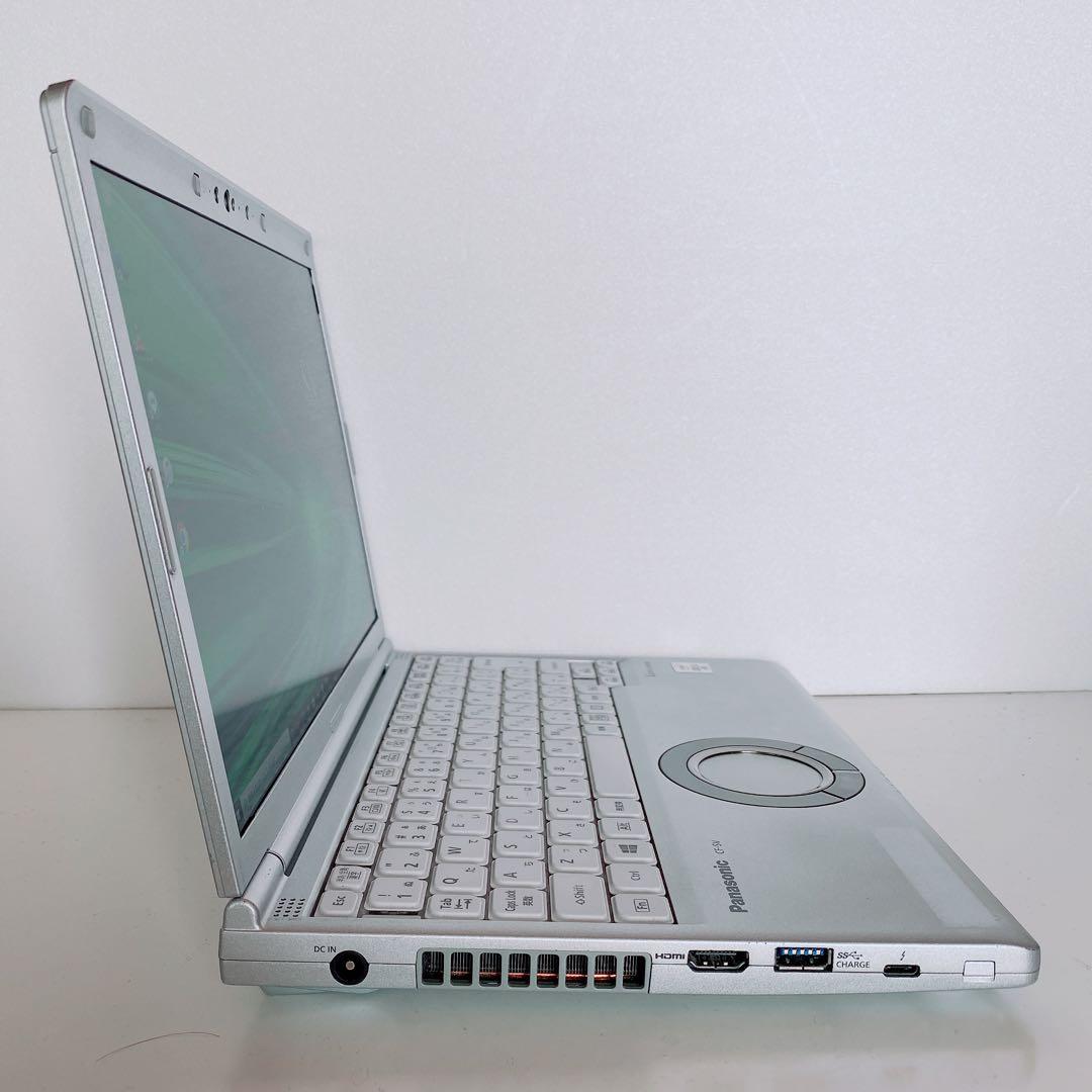 【美品】SV9爆速SSD512GB 8GBレッツノート第10世代パソコンPC