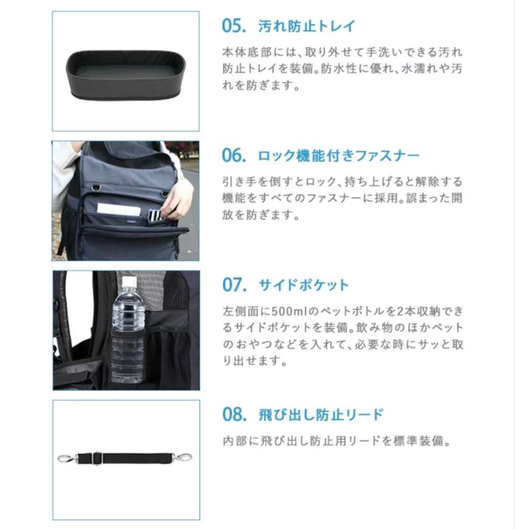 美品AIRBUGGY 犬用 猫用 小型犬 中型犬 ペット キャリー 15kg