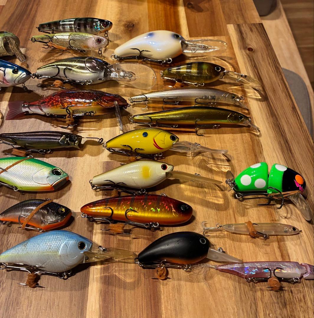 バス釣り　ビッグベイト　ハードルアー　その他　整理品　引退セット
