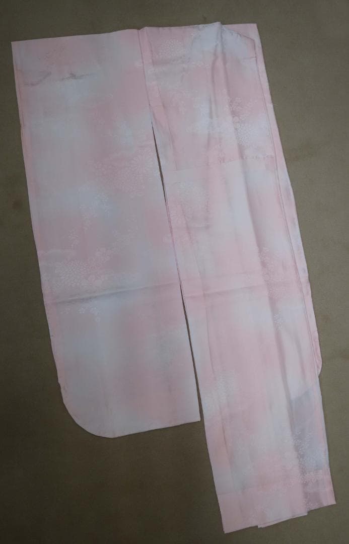 ブルー振袖（正絹）・六通袋帯（正絹）・長襦袢（合繊）三点セット 【美品】Sサイズ