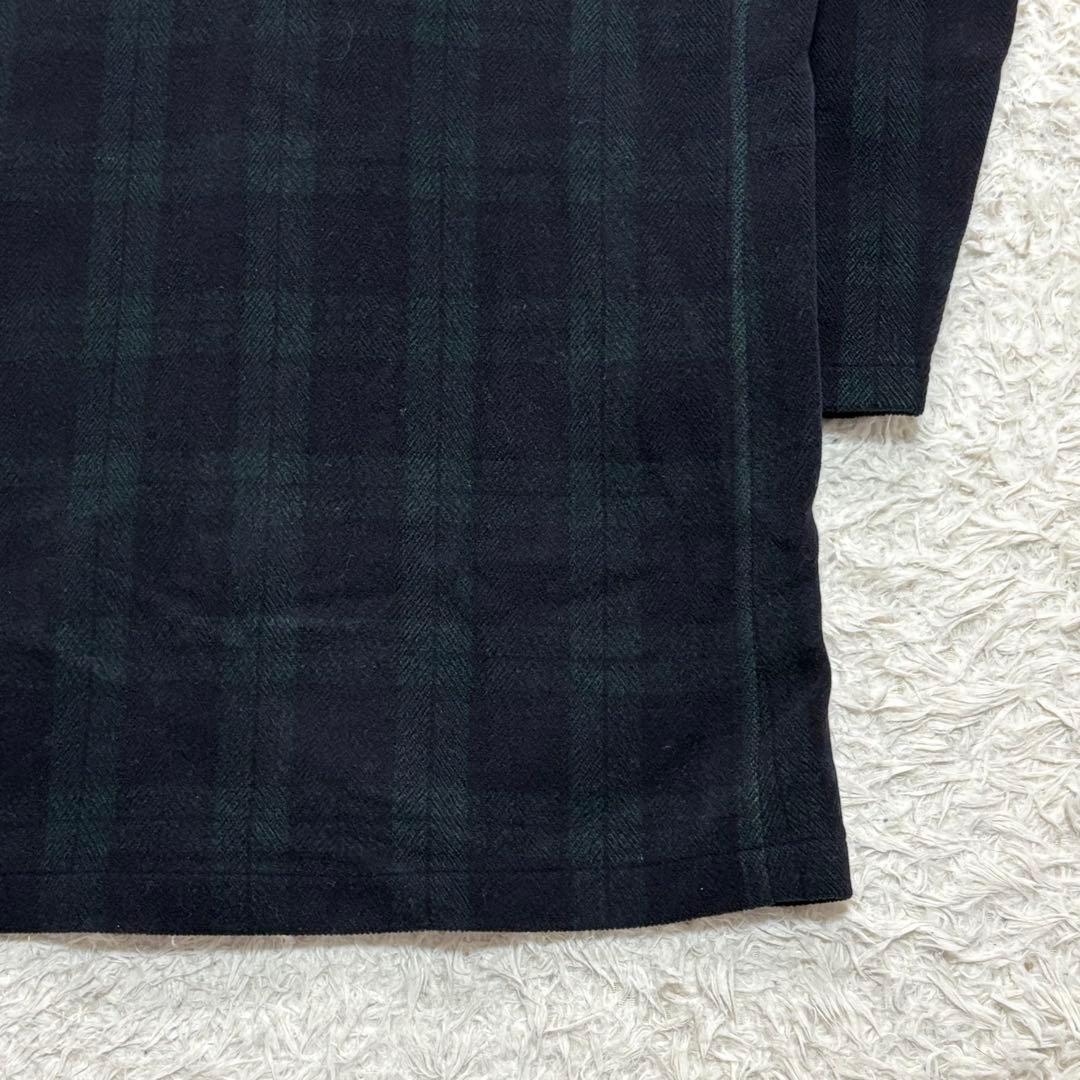 チャップス ラルフローレン ダッフルコート ブラックウォッチ イタリア生地 L