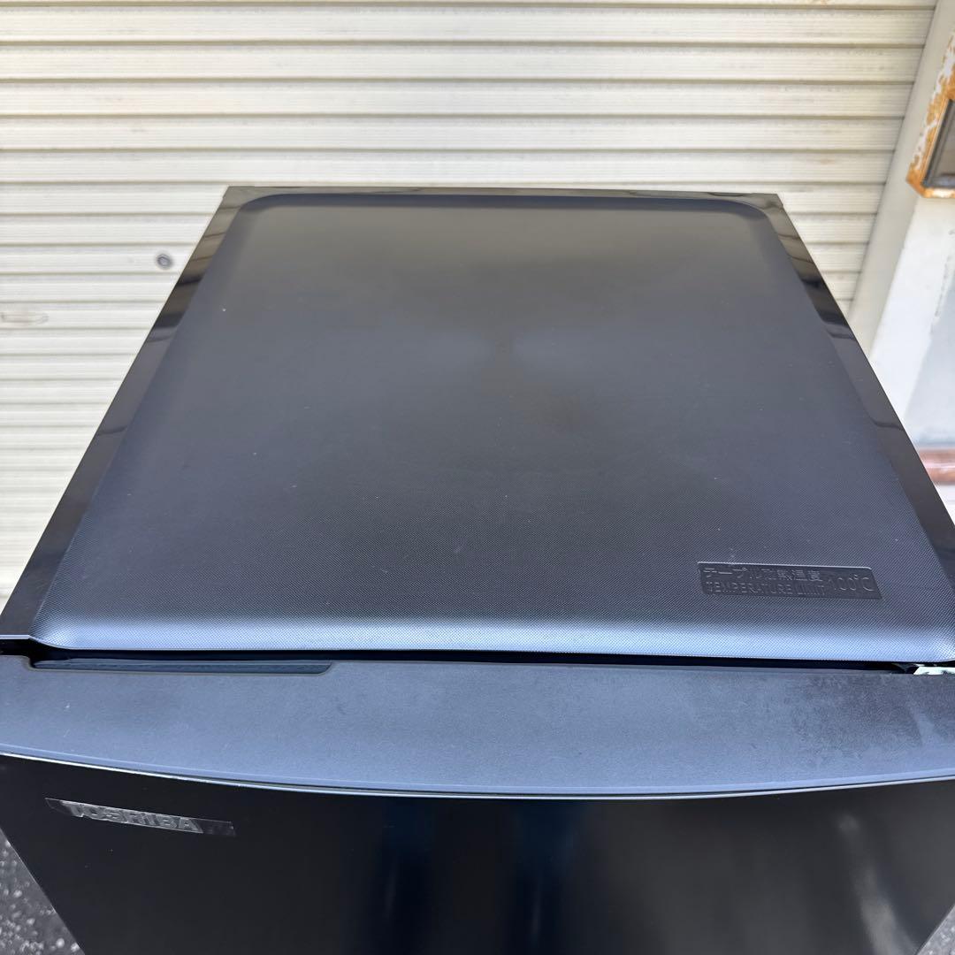 TOSHIBA 東芝　2ドア冷蔵庫 ブラック　GR-U15BS 2023年式