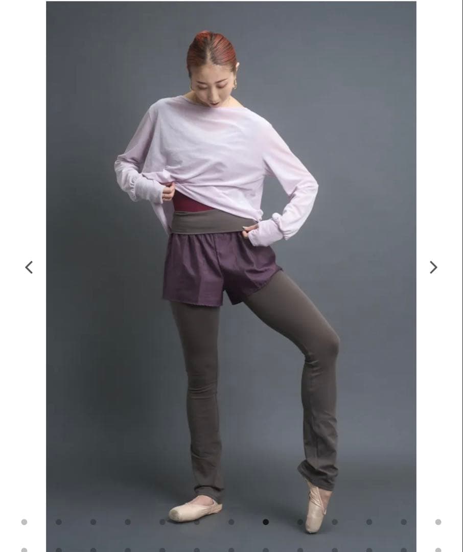 お得 新品 unoa ウノア Chill-Fit pants モスグレー M