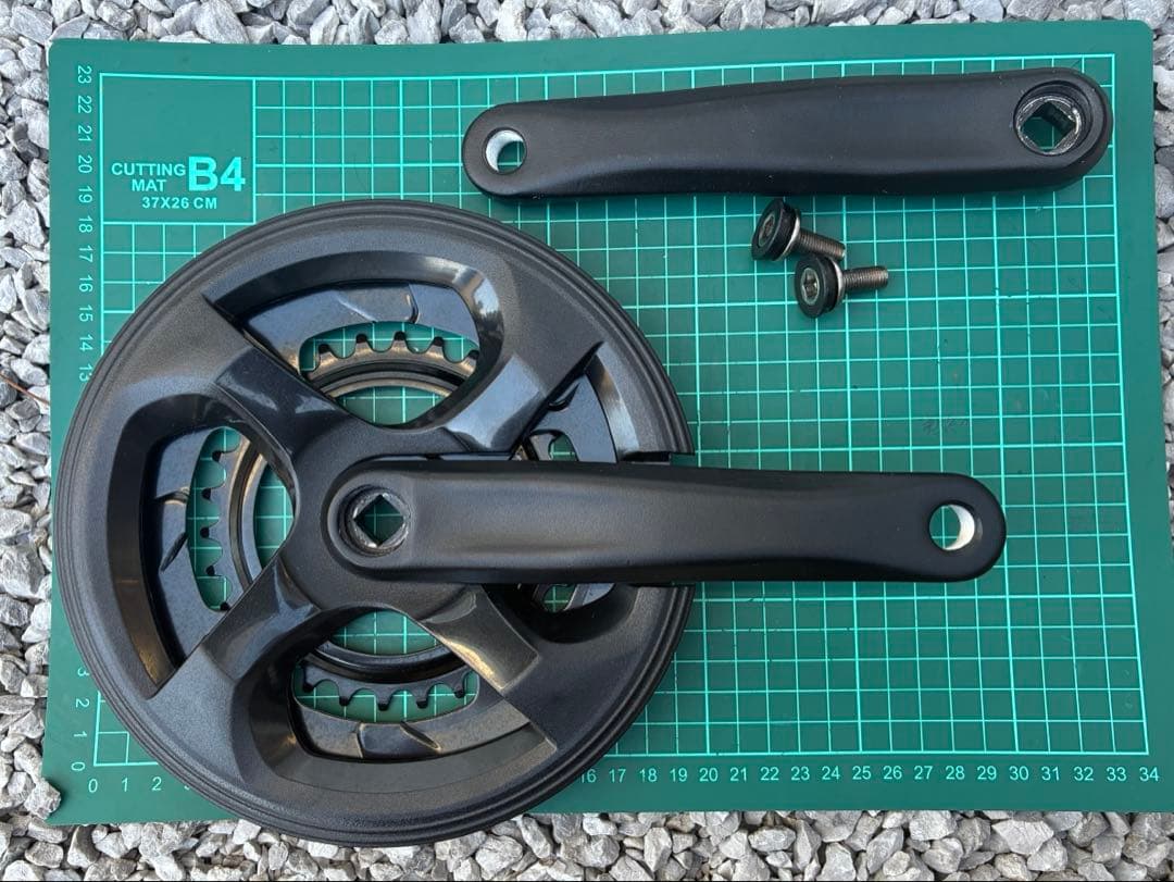 2x8速用アップグレード＆修理セット2x8速用変速機＆2x8速用クランク＋ペダル