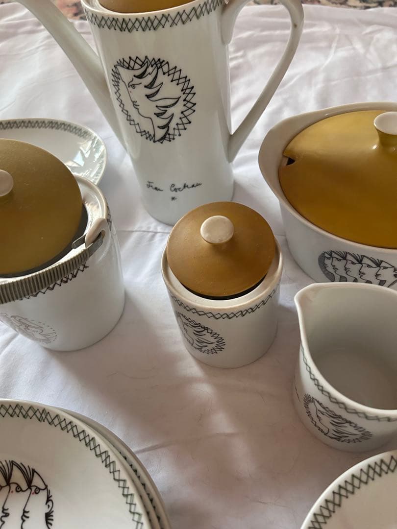 ジャン・コクトー　食器セット