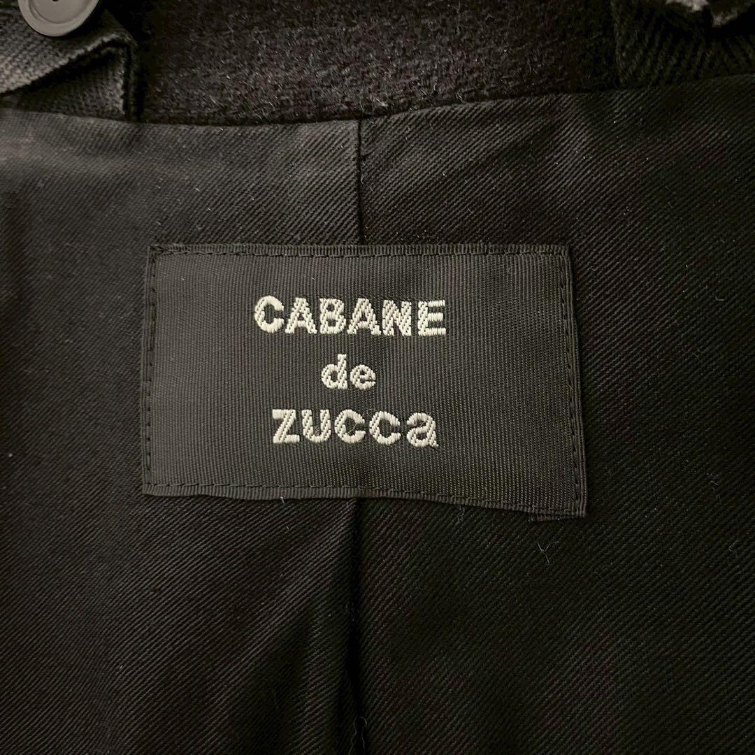 90s ZUCCA ウールスタンドカラーコート初期 名作 本人期