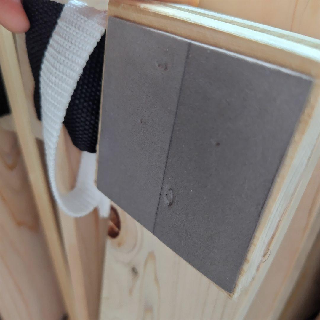 NITORI☆セミダブル 丸めてしまえる檜すのこベッド 定価13,990円