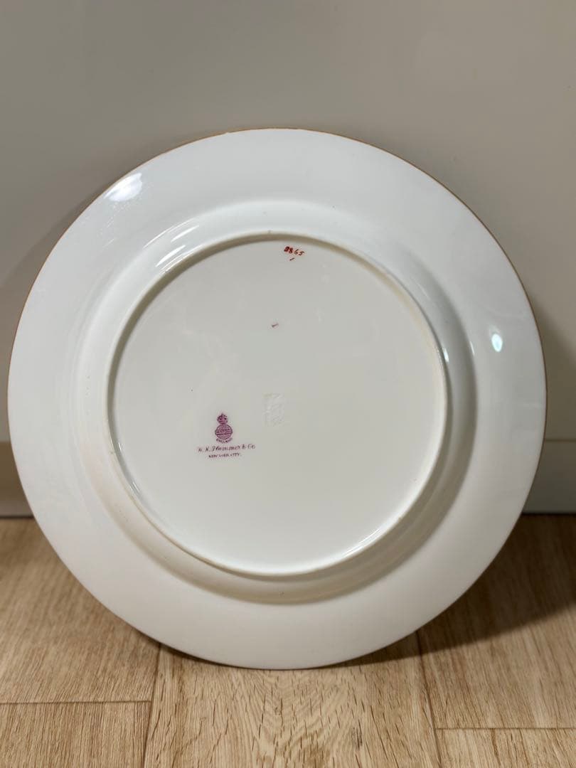 希少　W.Hプラマー　ミントン　チャイニーズツリー　鳥と花　アンティーク