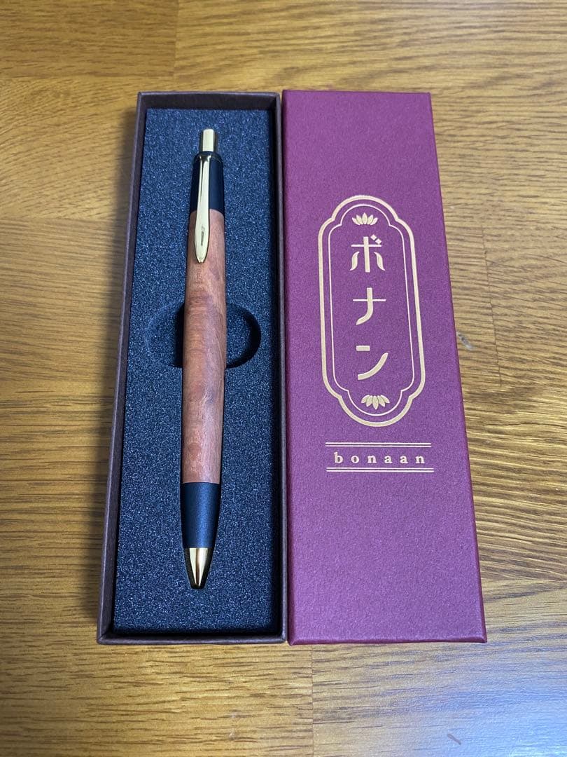 ボナンペン シーオーク　シャーペン　0.5　真鍮金具