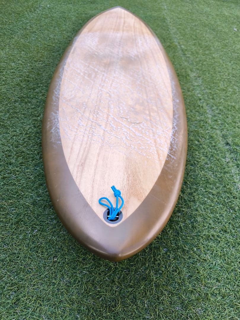 波乗人専用　ナナゼロwood skin サーフボード 6'8 MID02