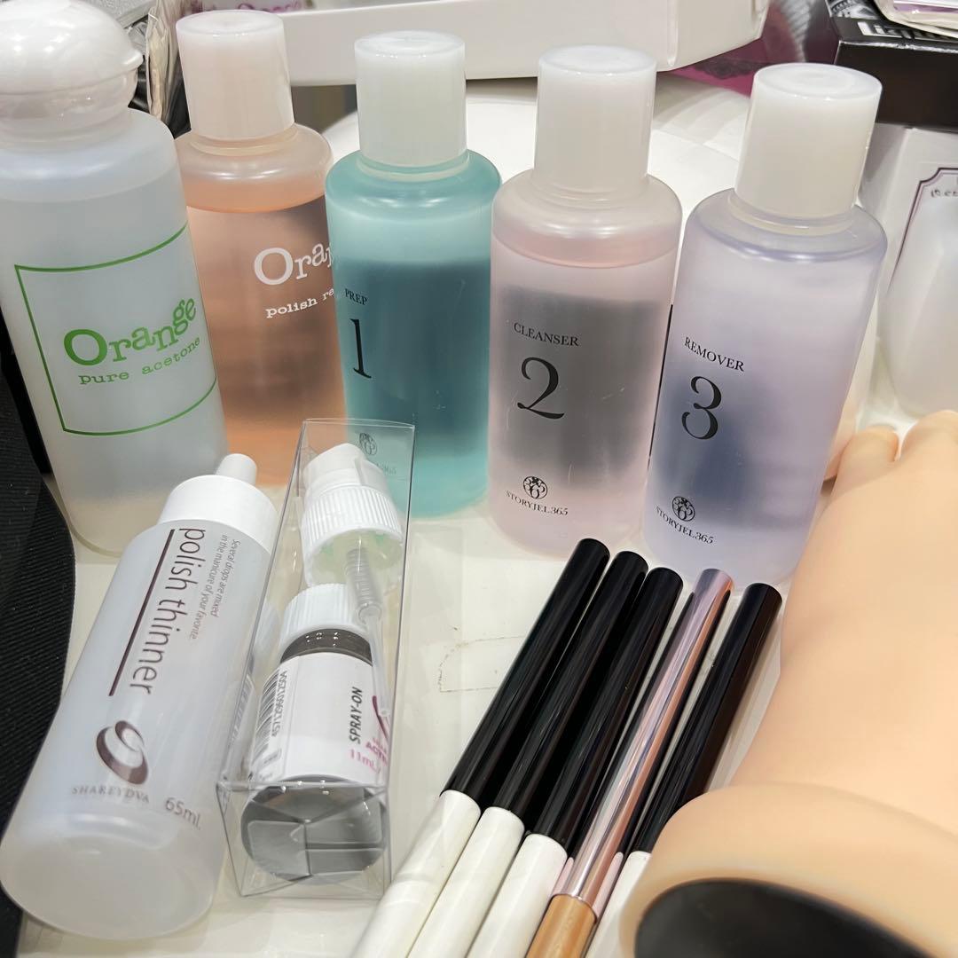 ◆ ネイリストセット◆ヒューマンアカデミー通信講座(ジェル検定)ストーリージェル