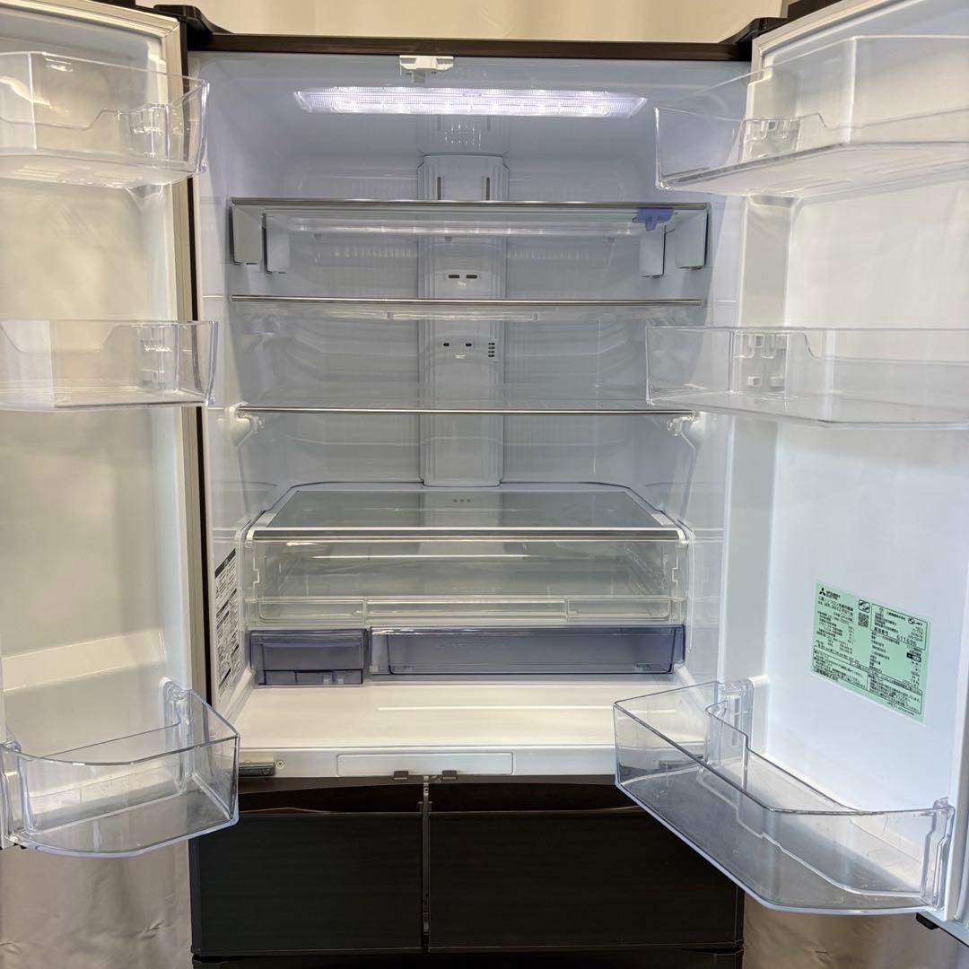 24　三菱　冷蔵庫　大型　600-700ℓ　フレンチドア　お洒落　設置無料　安い