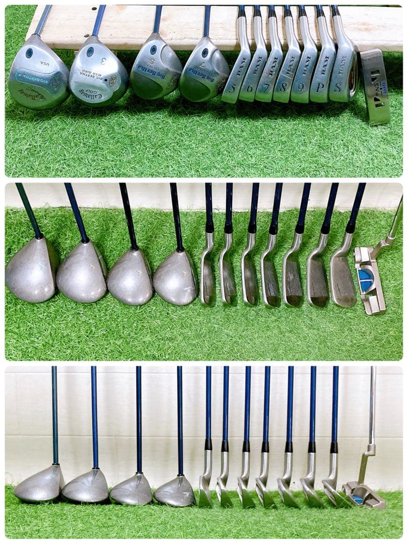 H9 キャロウェイ　初心者オススメ　ゴルフクラブ　メンズセット　右利き　12本