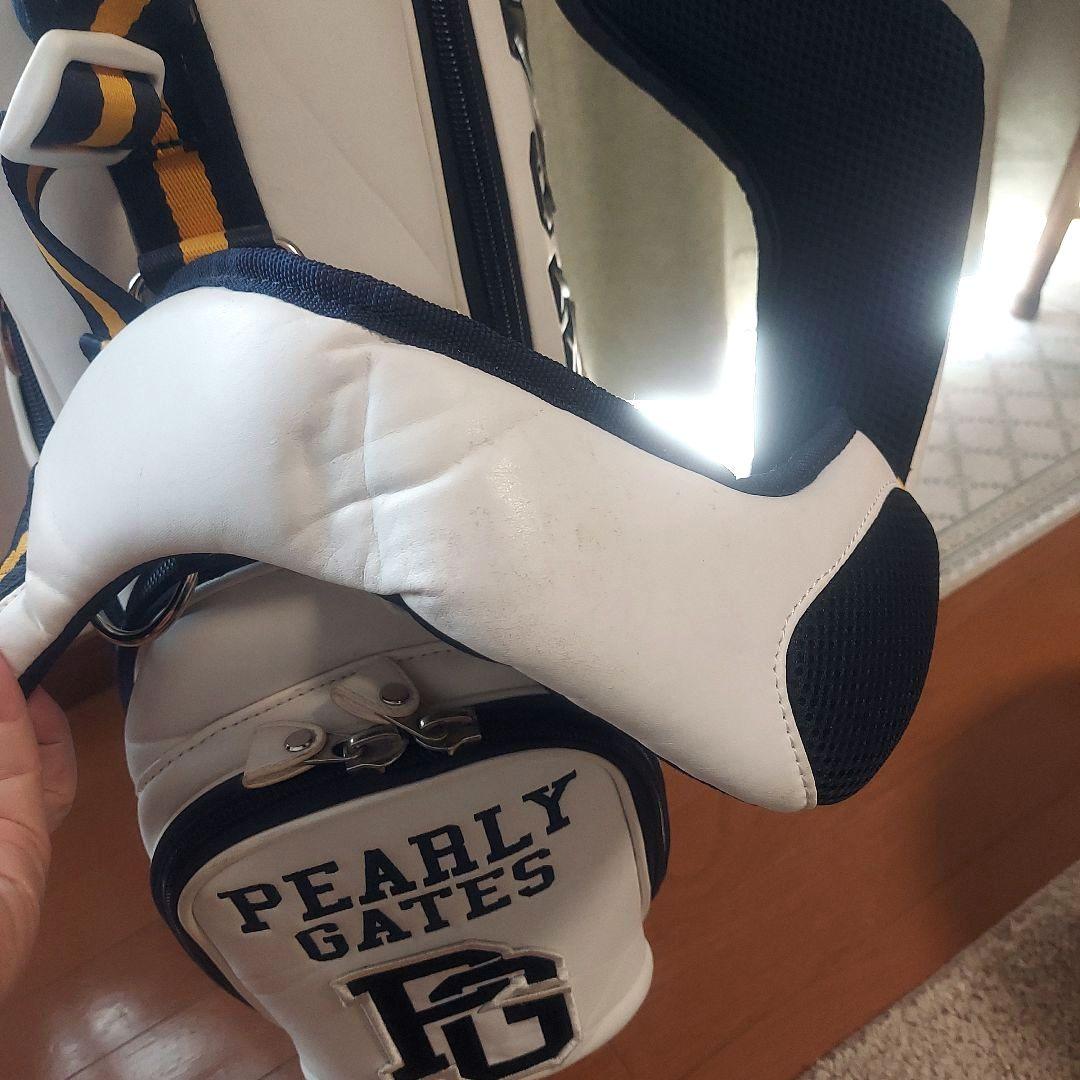 パーリーゲイツ　PEARLY GATES スタンドキャディバッグ 89　ホワイト