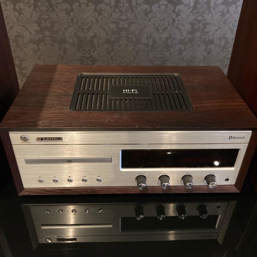 h*a様 SANSUI　SMC-500BT　真空管ハイブリッド搭載　CDステレオ