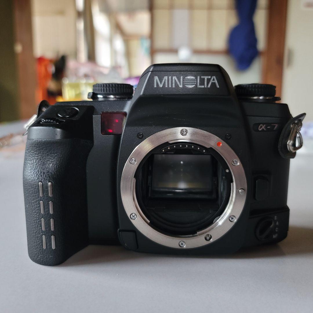 【AF28-80mmレンズセット】MINOLTA α-7 フィルム一眼