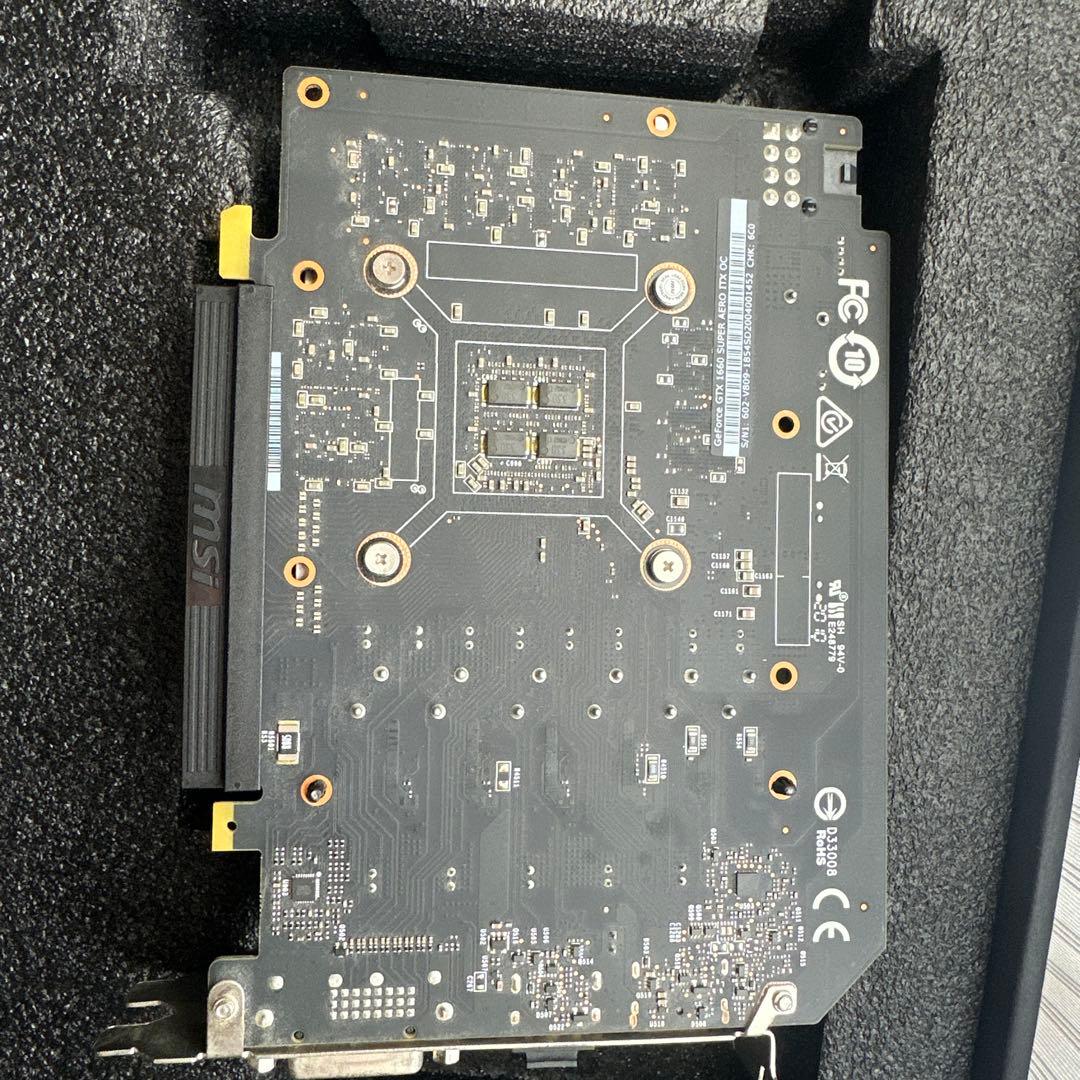 GTX 1660 super MSI AERO グラフィックボード