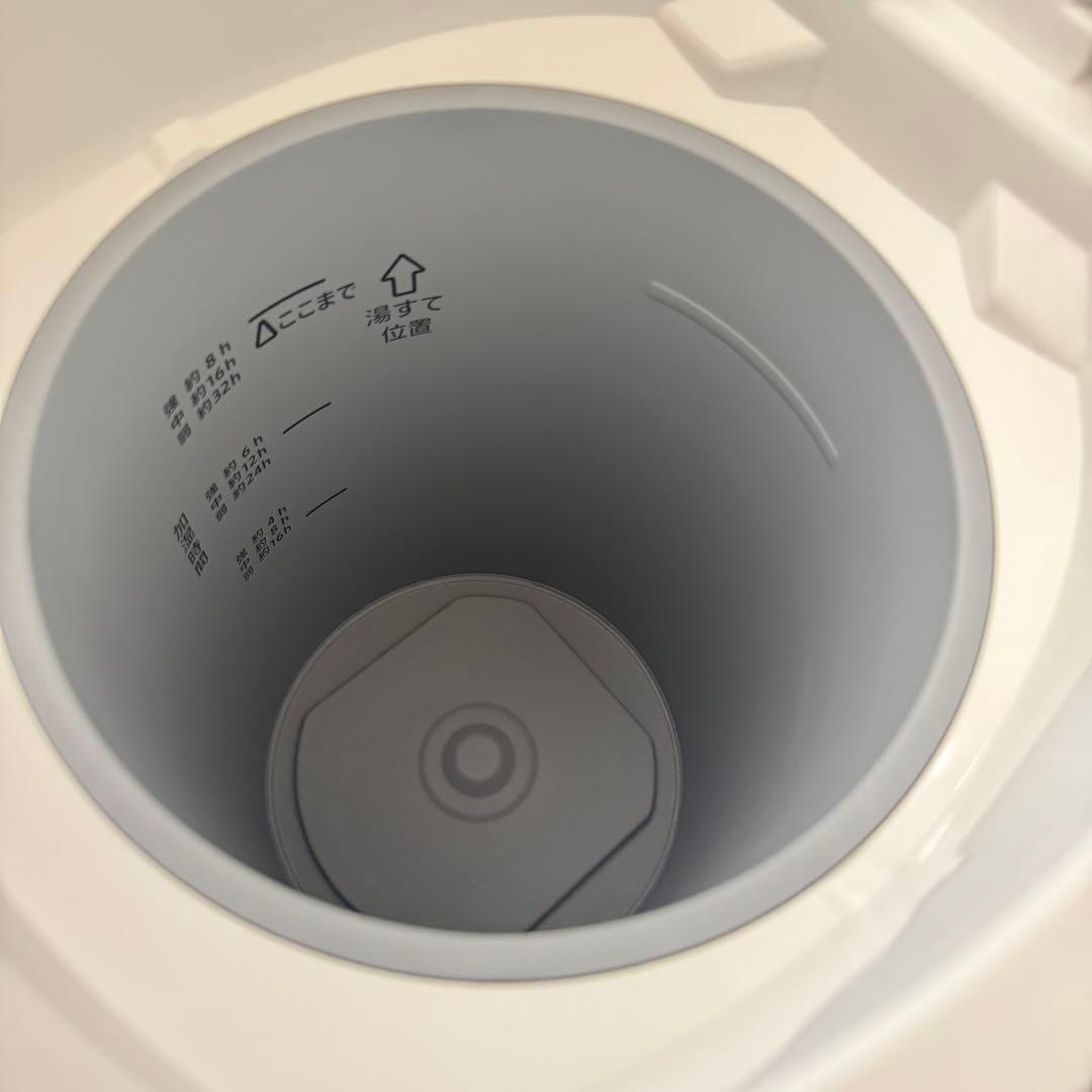 【使用感少ない】象印 EE-DB50-WA スチーム式加湿器