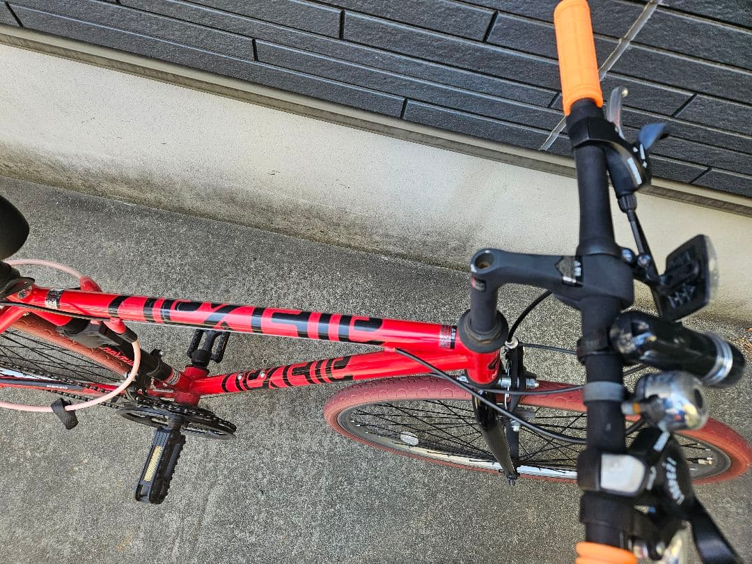 （引取希望）クロスバイク 700c 自転車 シマノ21段変速ギア