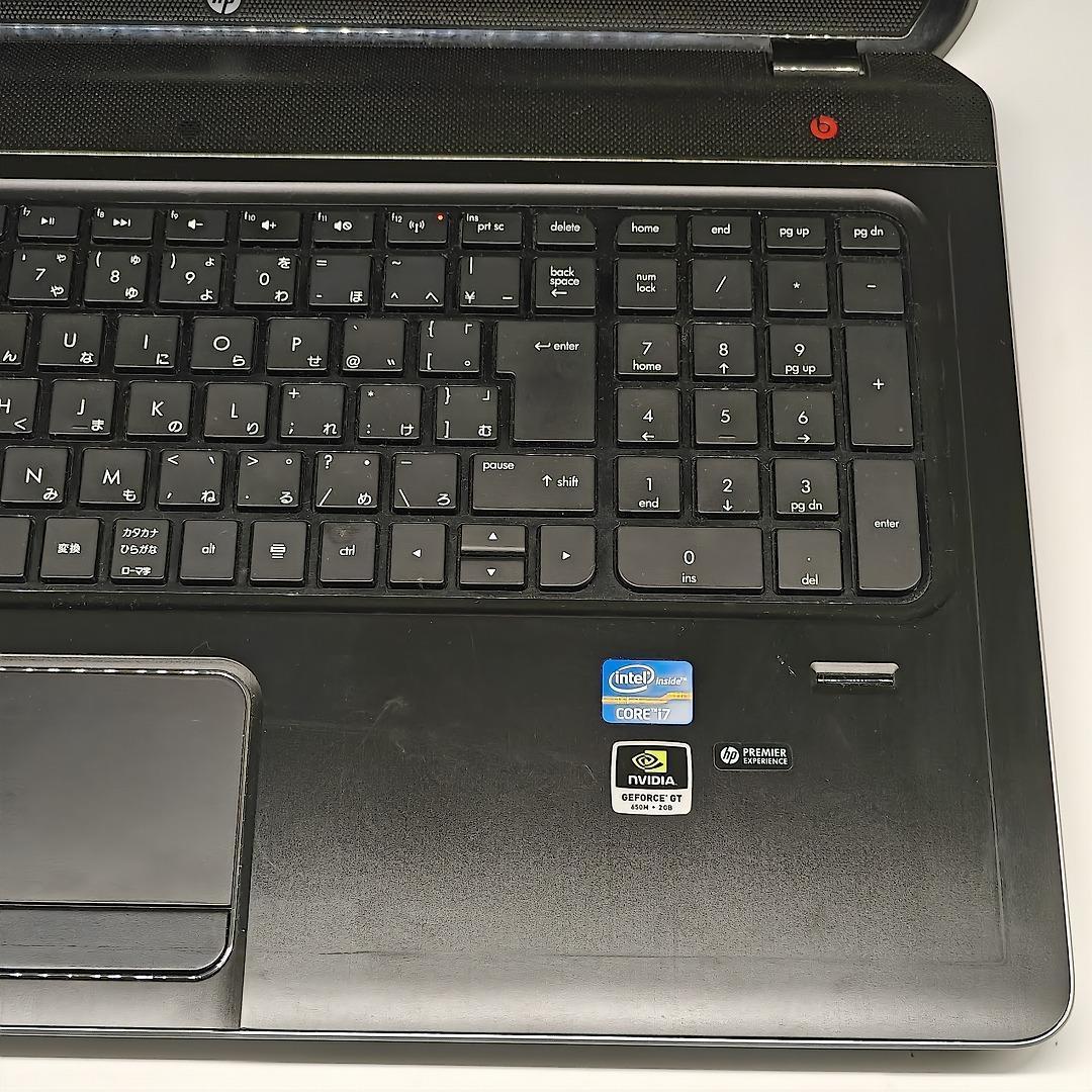 【HP】高速i7 SSD256GB 16GB バッテリー新品 ノートPC
