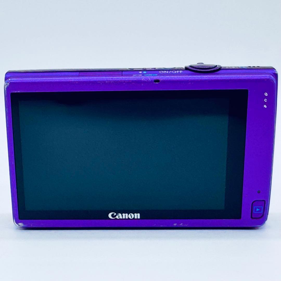 【訳あり】Canon IXY 430F パープル FULL HD デジタルカメラ
