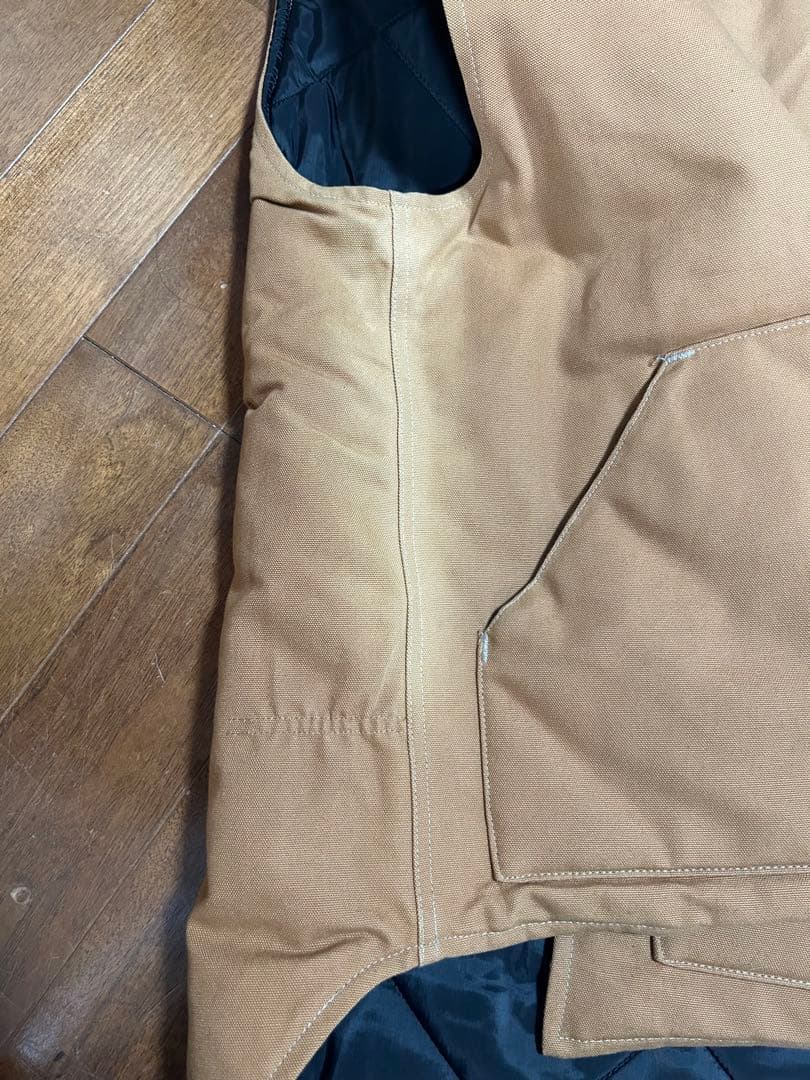 80s carhartt カーハート duck vest large tall