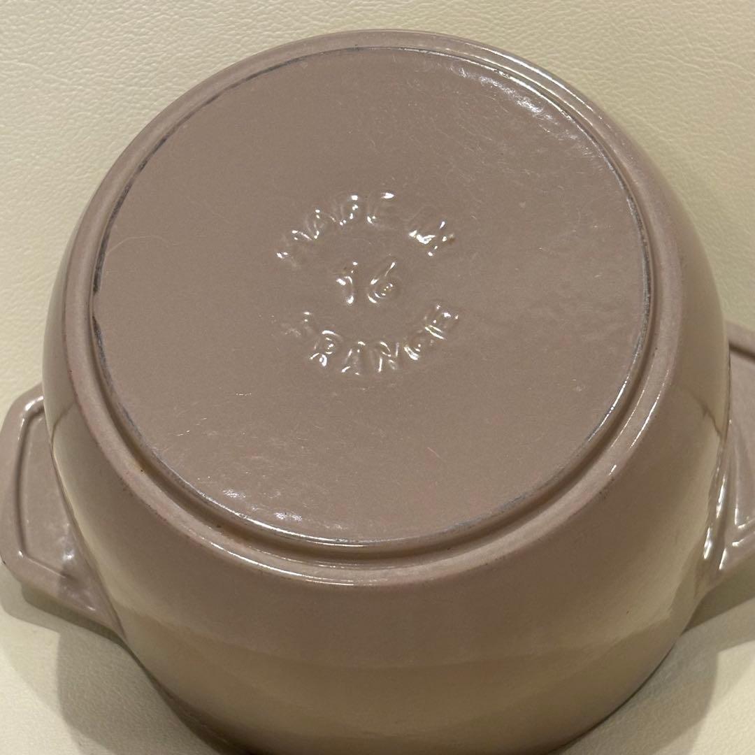 ストウブ　リネン　ココットデゴハン　M/チキンノブ　Sur La Table限定