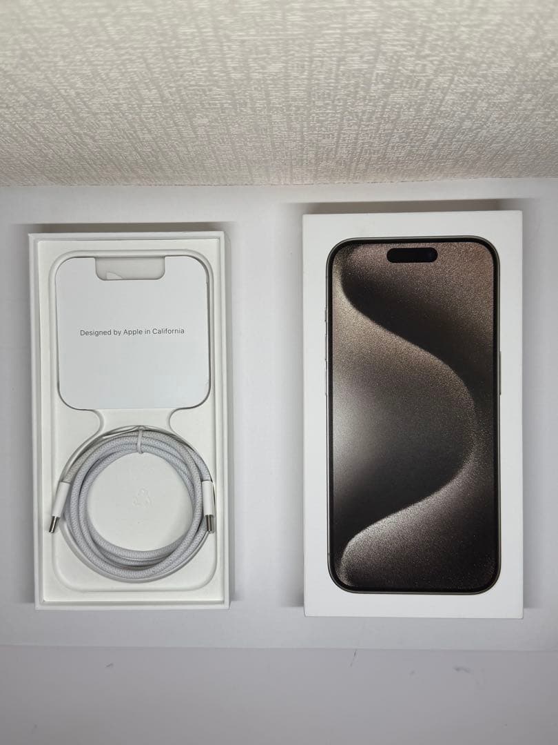 【超美品】iPhone 15 Pro 256GB バッテリー92% フルセット