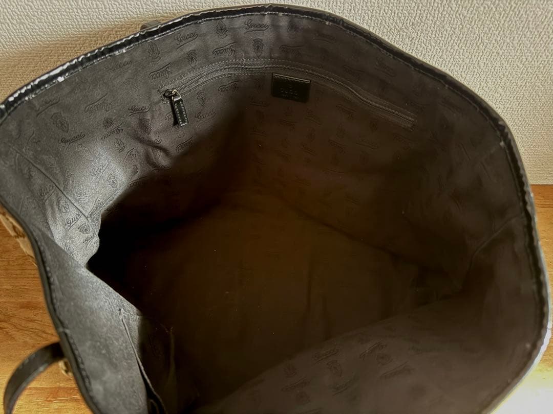 GUCCI GGパターン トートバッグ 大きめ