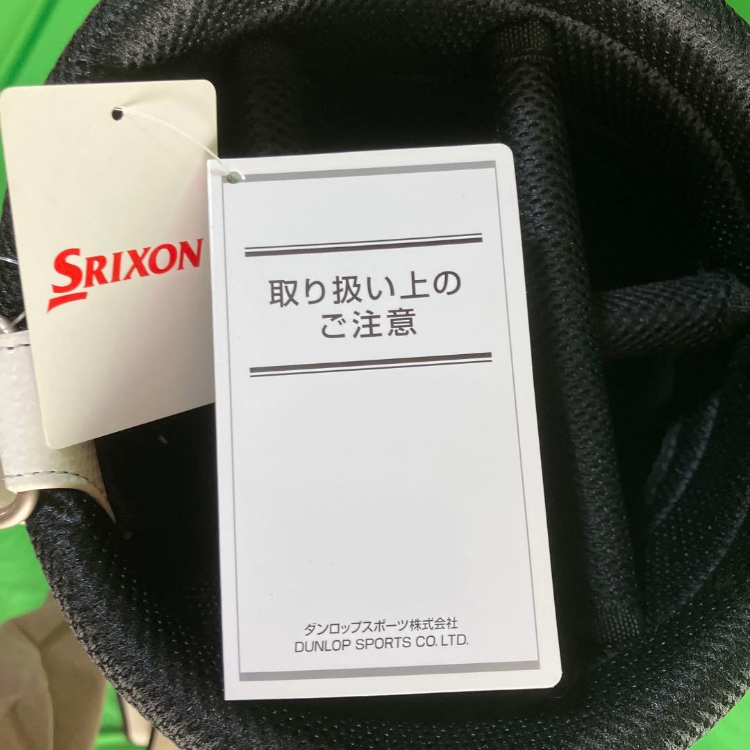 Srixon スリクソンキャディバッグ GGC-S092G 白　早い者勝ち‼️