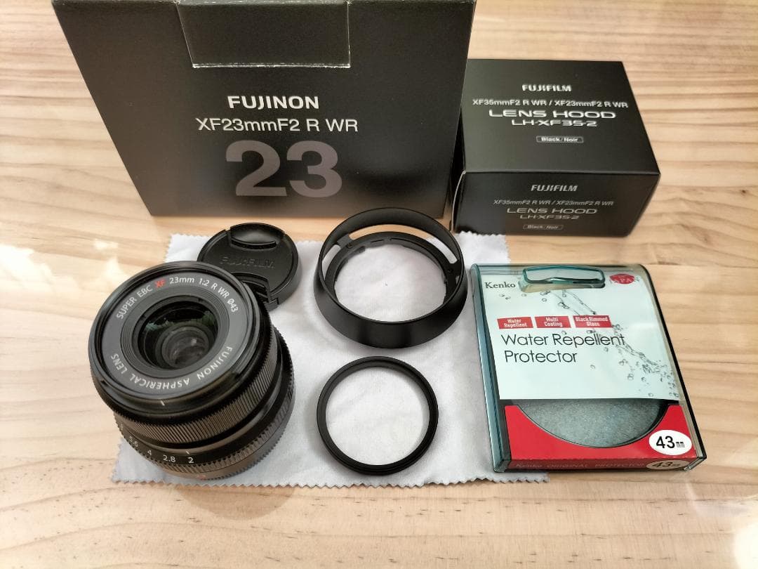 富士フイルム FUJIFILM フジノンレンズ XF23mm F2 R WR