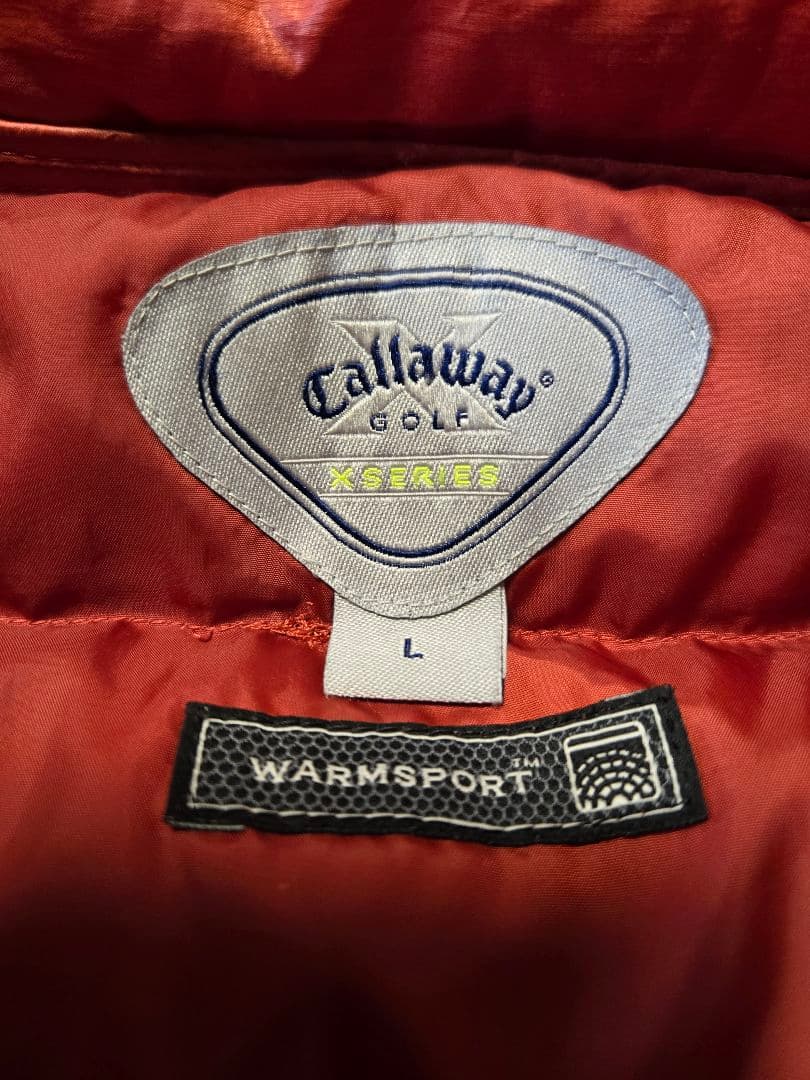 キャロウェイ　WARM SPORT　2wayダウンジャケット　L