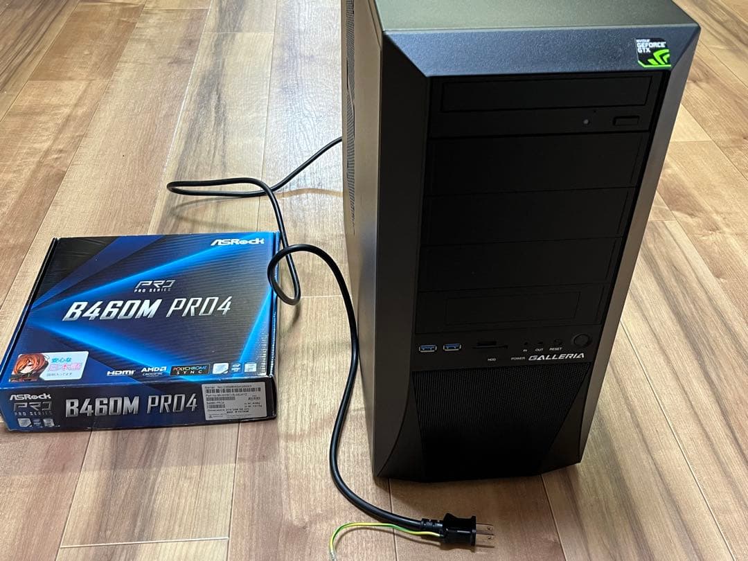 【ジャンク】自作デスクトップ GTX660Ti、LGA1200、ライセンス認証無