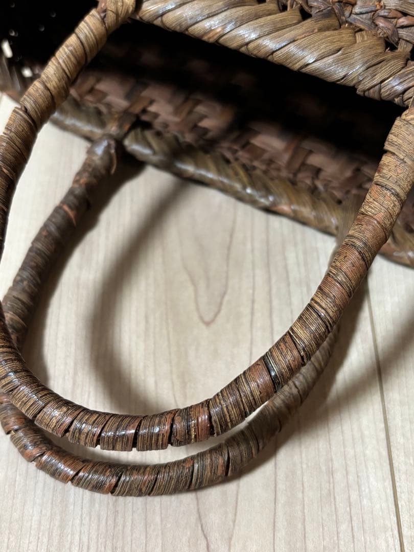 まっこ 山葡萄（山ぶどう）かごバッグ　カゴバッグ　籠バッグ